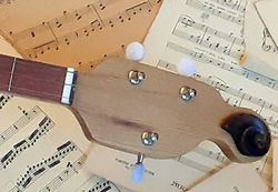 Violin Scroll Accent