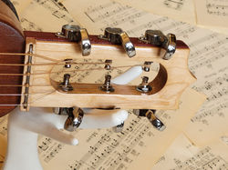 Maple Headstock Veneer