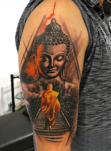 Spiritual Tattoo - Manjeet Tattooz