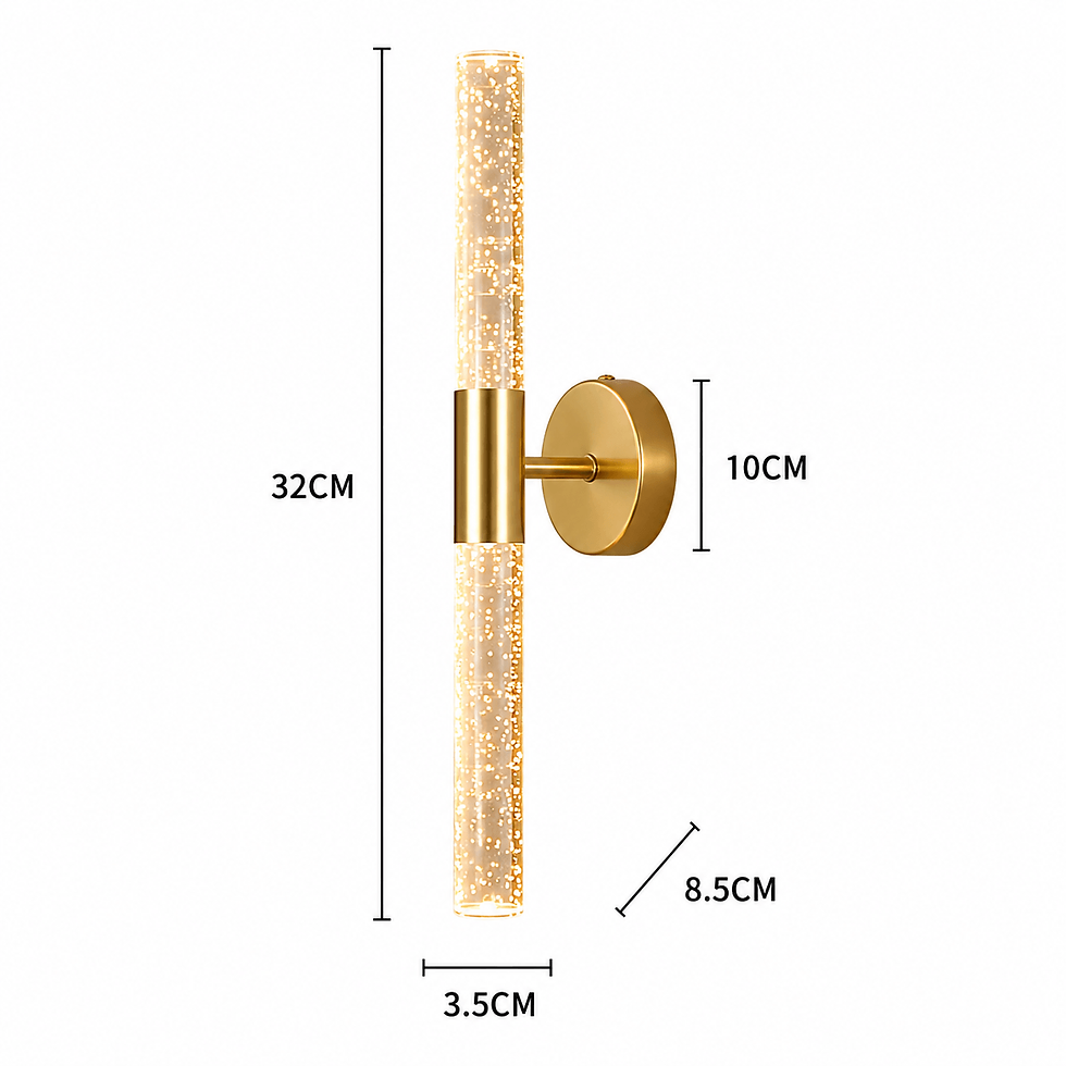 Thumbnail: LumiCrystal™ Nordic Wall Light Luxury Lighting. Effortless Elegance.