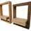 Thumbnail: Solid Oak Personalised Framed Chunky Floating Picture / Ornament Display Shelf