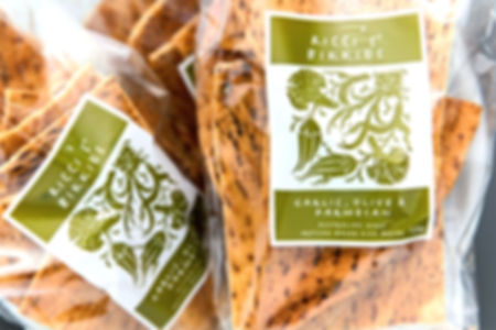 Ricci's Bikkies® | Garlic, Olive & Parmesan