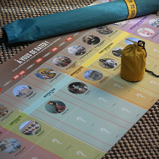 Une bâche tout-terrain : robuste et nomade, elle se déploie partout