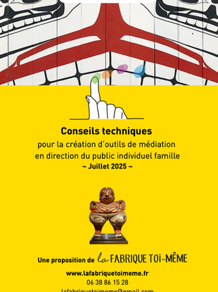 Musée du Quai Branly / Parcours famille en autonomie sur le plateau des collections