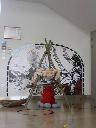 Un espace pour les tout-petits au musée de préhistoire