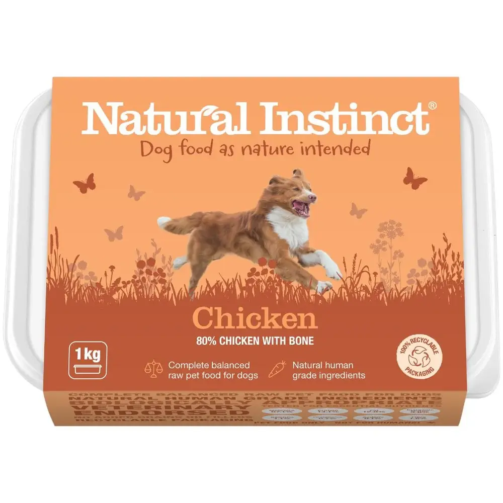 Natural Instinct: Chicken (1kg Tub)