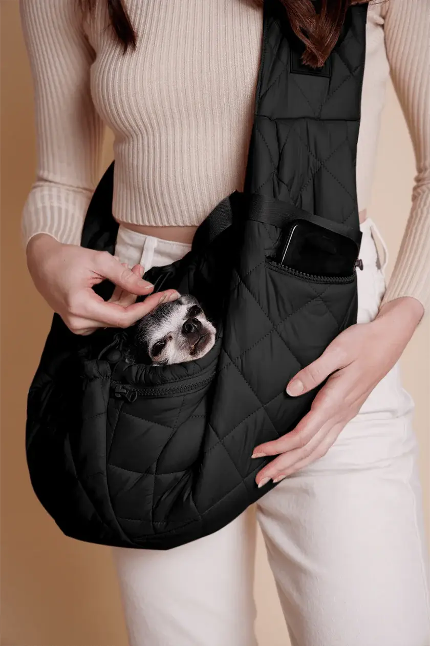 Thumbnail: Max Bone Eco Packable Sling Carrier for Dogs