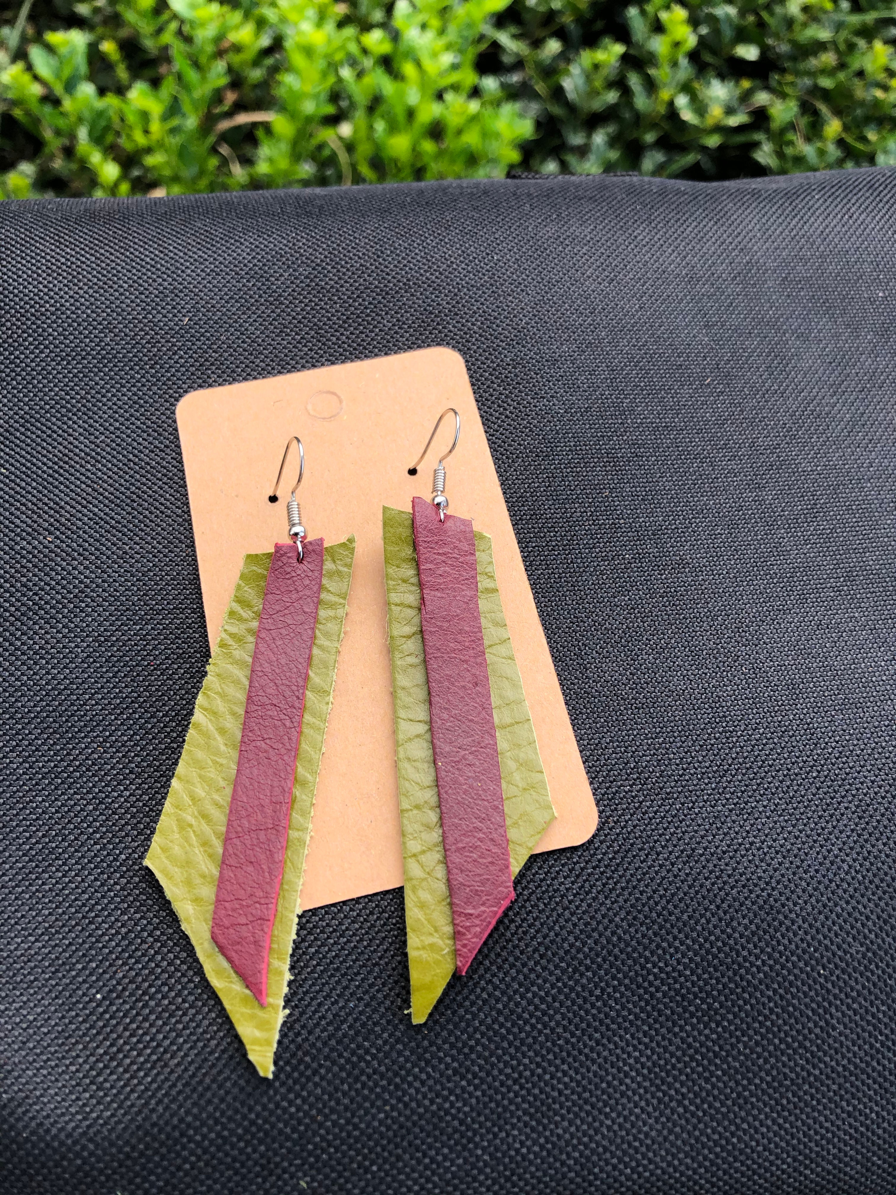 Leather Earrings