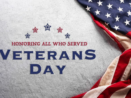 Thank you Veterans!