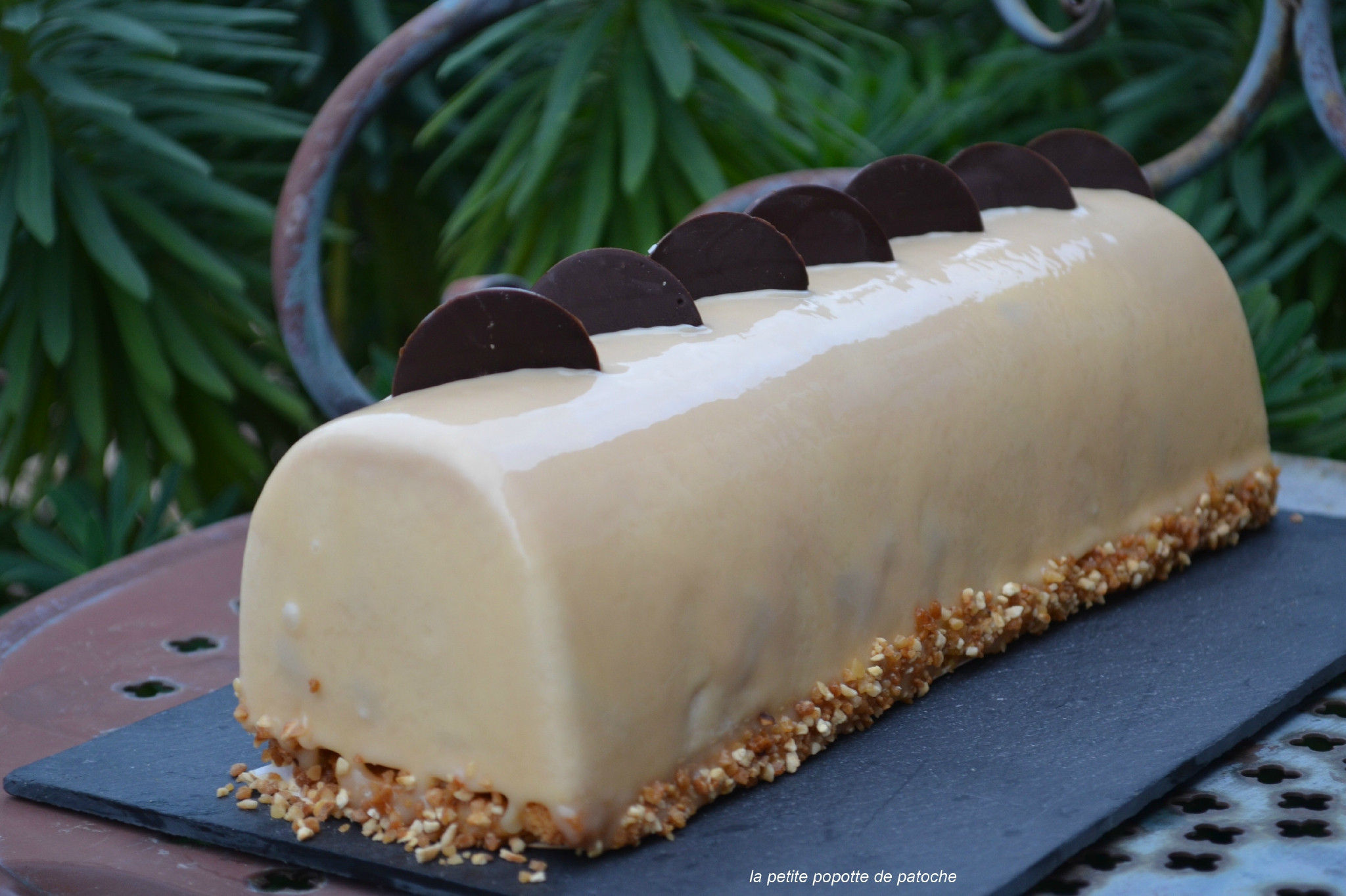Bûche au spéculos