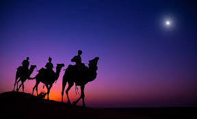 3 wise men silhouette