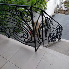 Garde corps et escalier 