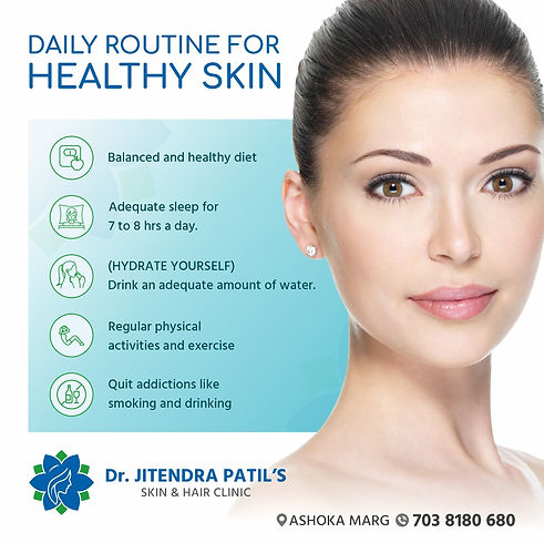 healthy skin routine