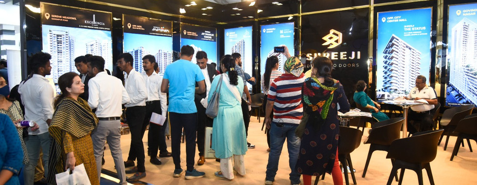 Shreeji Group's Stall at Credai Property Expo
