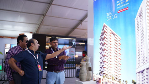 Glimpse of Shreeji Group at Credai Shelter 2022.