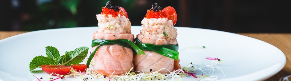 Arranged Food and Objects