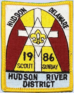 1986 Hudson River District Scout Sunday-OT