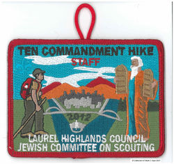 2012 Laurel Highlands Ten Commandment Hike Staff c