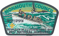 2017 Shomer Shabbat Monmouth Councl lifeboat in surf JSP