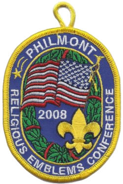 2008 Philmont Religious Emblems Conference yellow bdr-OT