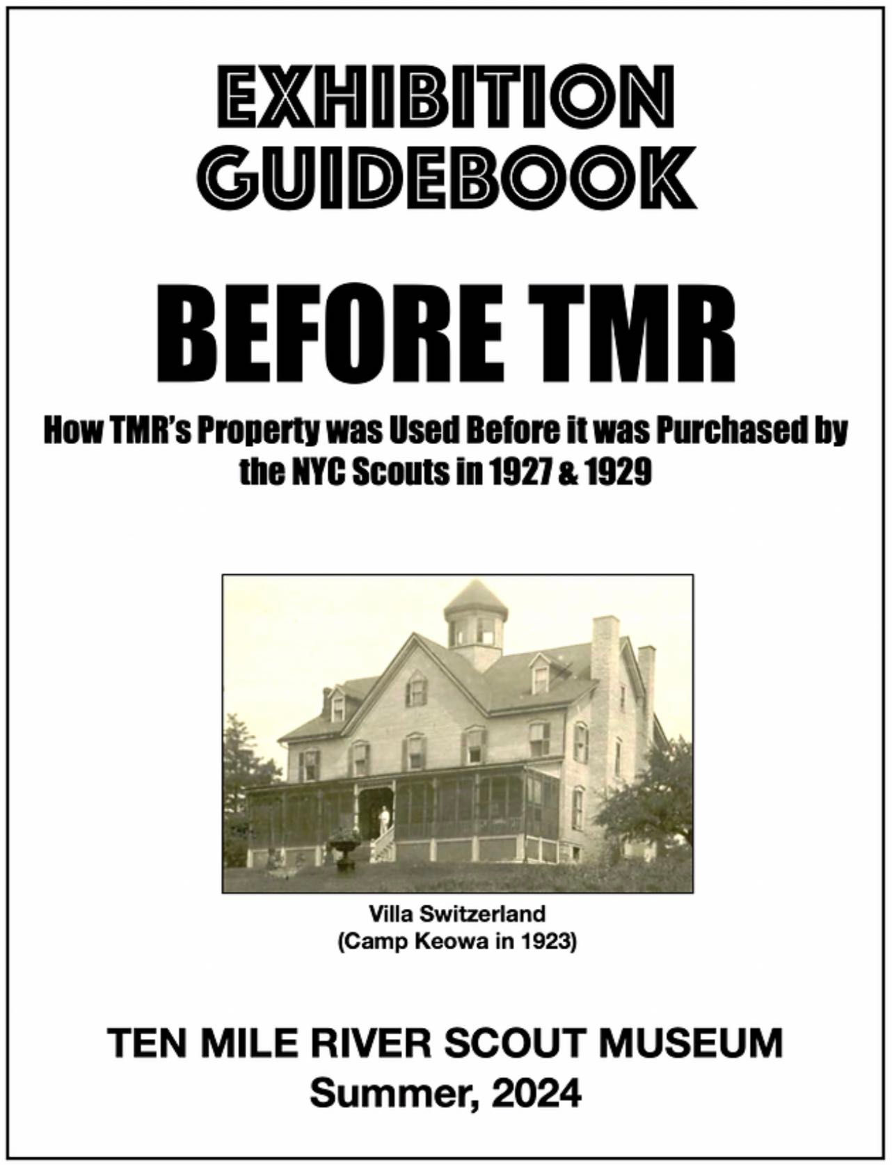 Before TMR Exhibit Guidebook - Digital Download