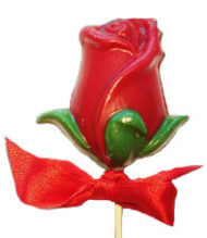 Miniatura: Rosas de chocolate (Unidad)