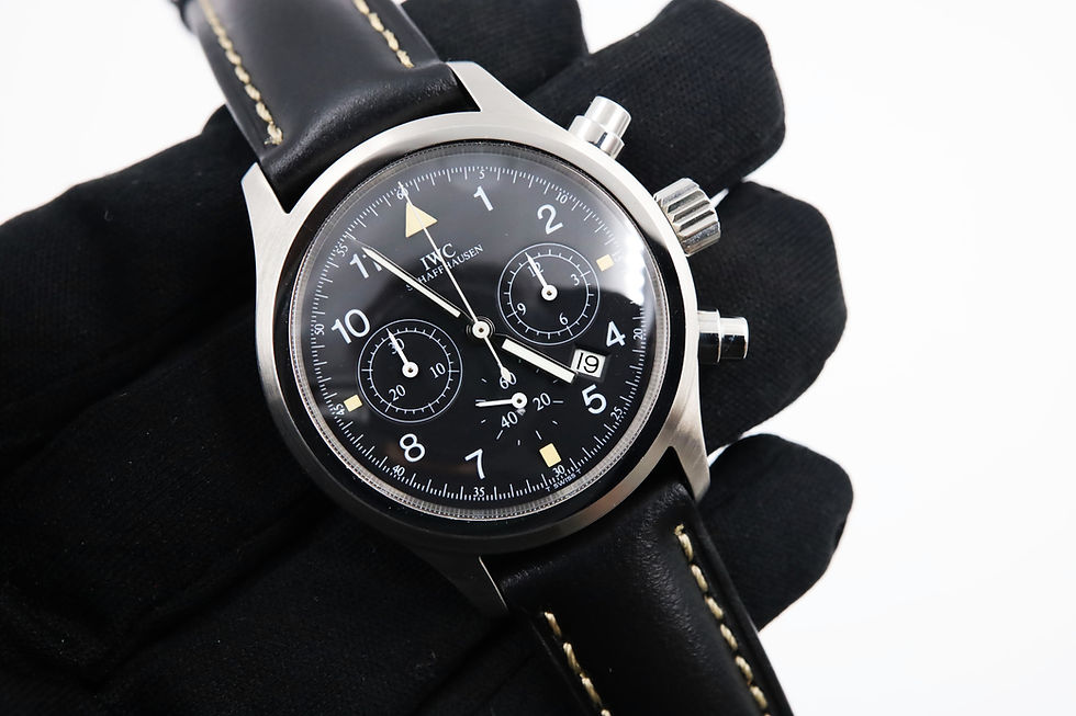 サムネイル： 【定価63万】AB（極美品）IWC フリーガー IW374101 ミリタリー パイロットウォッチ 腕時計