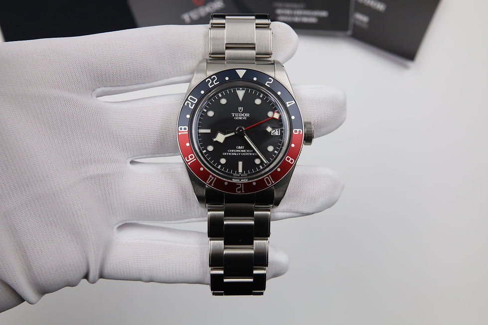 サムネイル： 【付属品完備＆保証期間内】N（新品）TUDOR (チューダー) ブラックベイGMT Black Bay M79830RB-0001