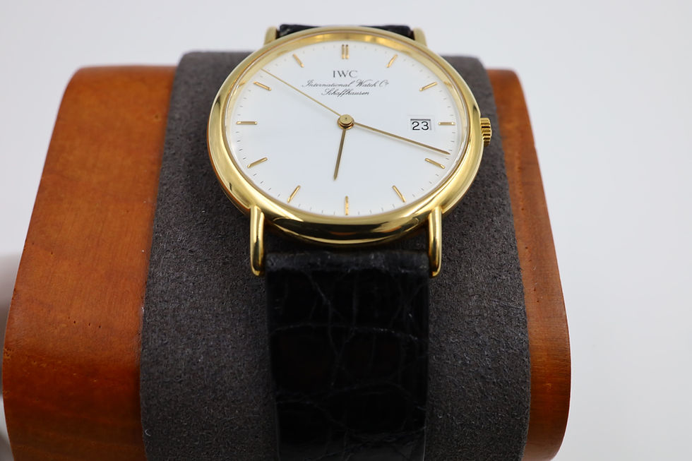サムネイル： 【付属品完備＆フルコンプリートサービス】N（新品）IWC ポルトフィーノ IW3331 18K イエローゴールド ネオヴィンテージ オールドインター 3531