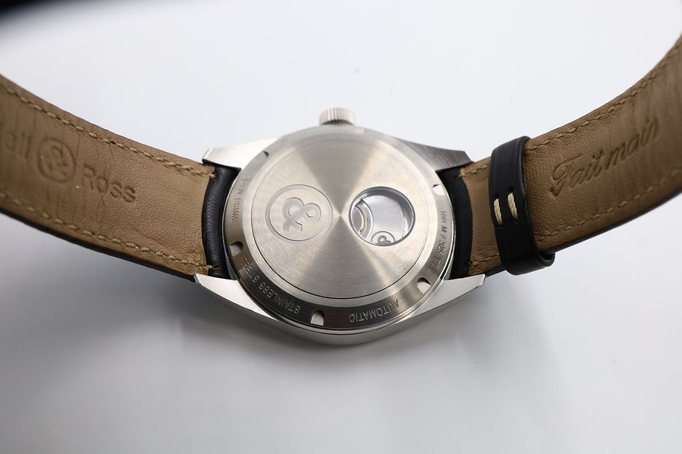 サムネイル： 【超高精度個体】N（新品）ベル＆ロス Bell & Ross ヴィンテージ123 自動巻き AT ブラック文字盤