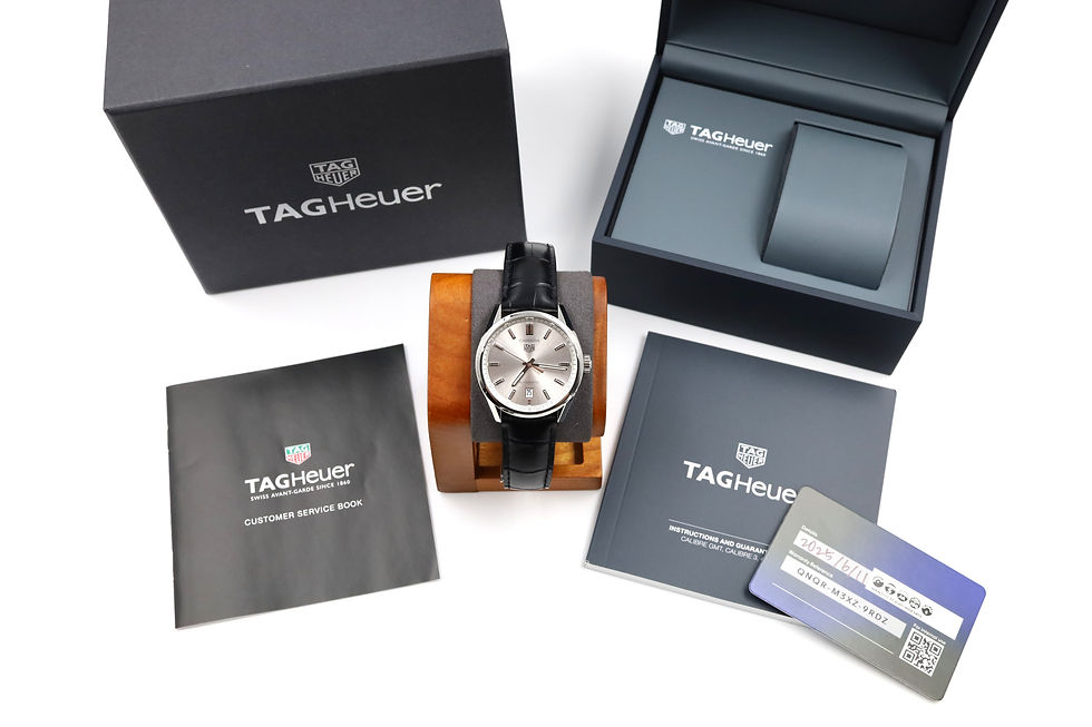 サムネイル： 【2025新品＆付属品完備】N（新品）タグホイヤー TAG Heuer  カレラ デイト キャリバー5 WBN2111.FC6505 WDE0415 シルバー