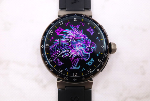動作保証＆付属品完備】N（新品）ルイヴィトン タンブールホライゾンV3