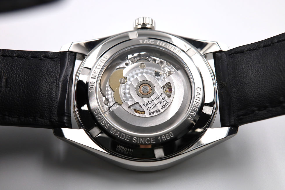 サムネイル： 【2025新品＆付属品完備】N（新品）タグホイヤー TAG Heuer  カレラ デイト キャリバー5 WBN2111.FC6505 WDE0415 シルバー