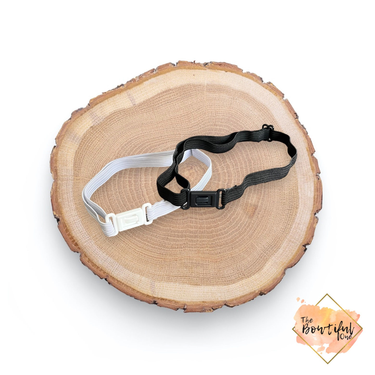 Interchangeable and adjustable bow tie straps