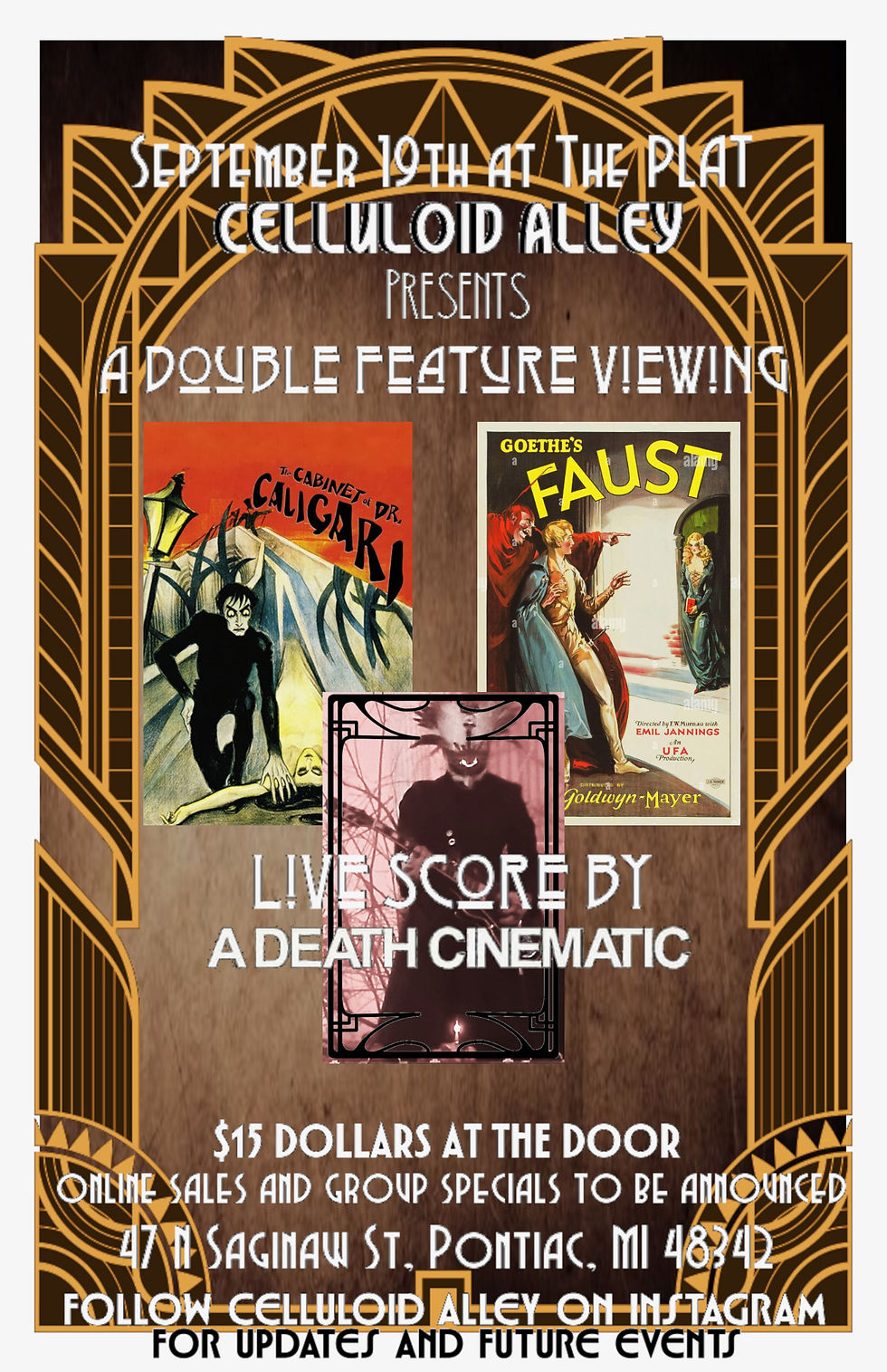 Celluloid Alley - A Double Feature Viewing