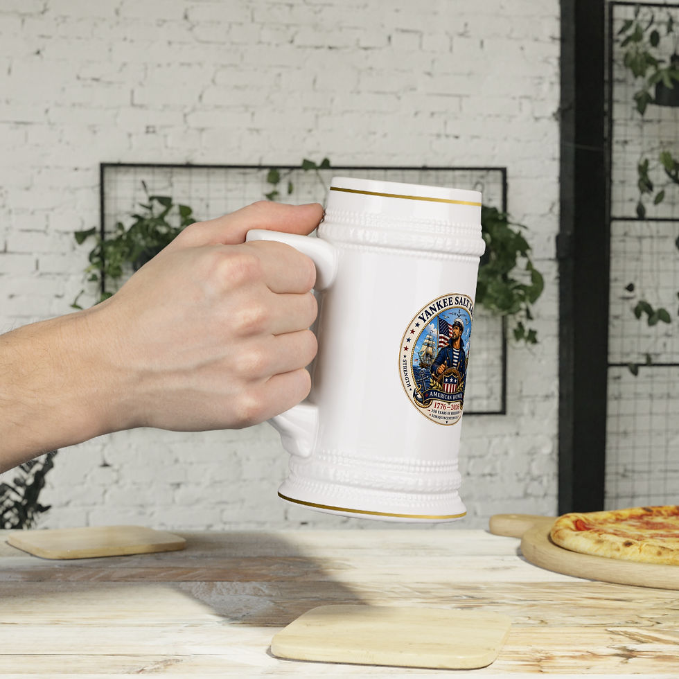 Thumbnail: America 250 Collector Beer Stein | Limited Edition Patriotic Americana | YSS™ 