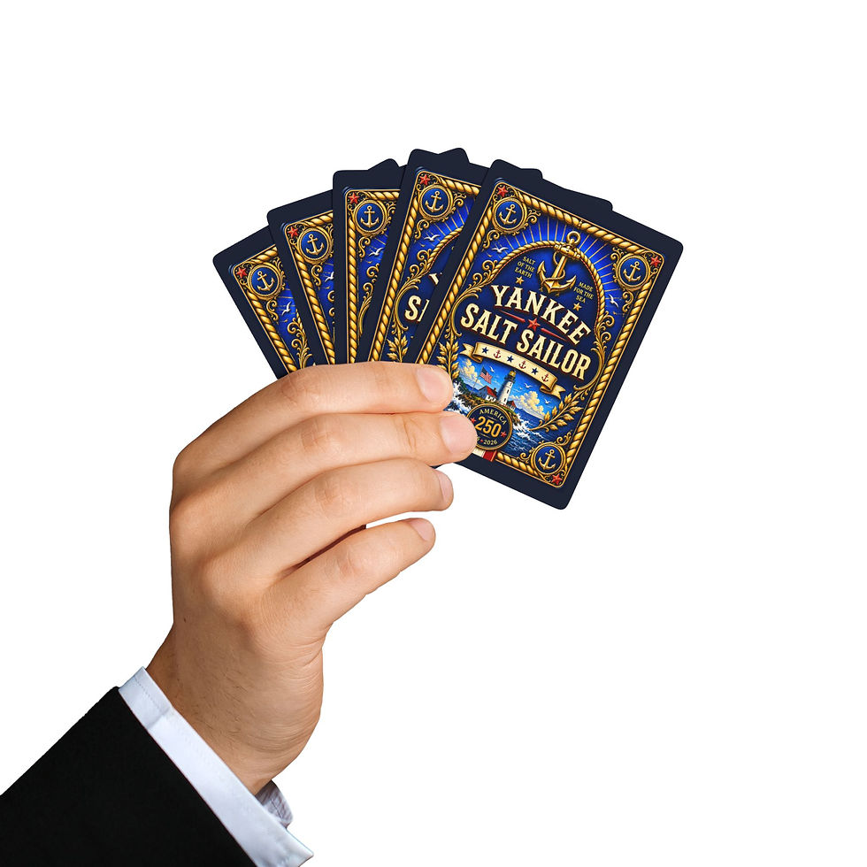 Thumbnail: Nautical Seal Poker Playing Cards | Ace of Spades Decorative Deck