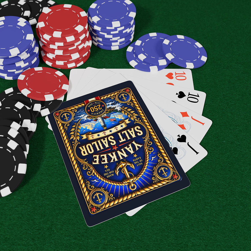 Thumbnail: Nautical Seal Poker Playing Cards | Ace of Spades Decorative Deck