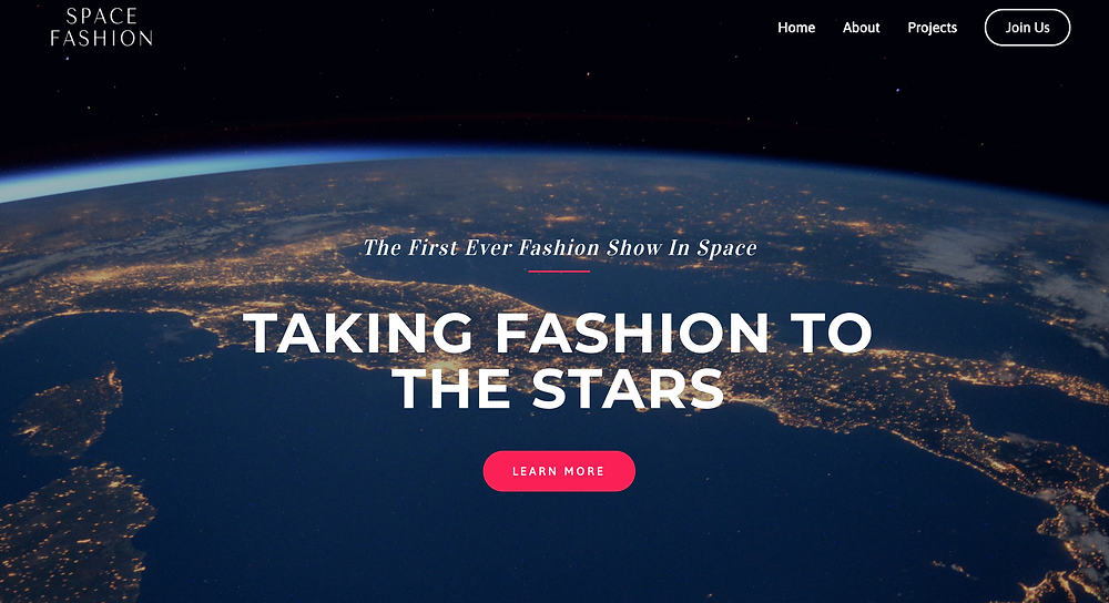 Levar a moda até ao espaço - Space Fashion
