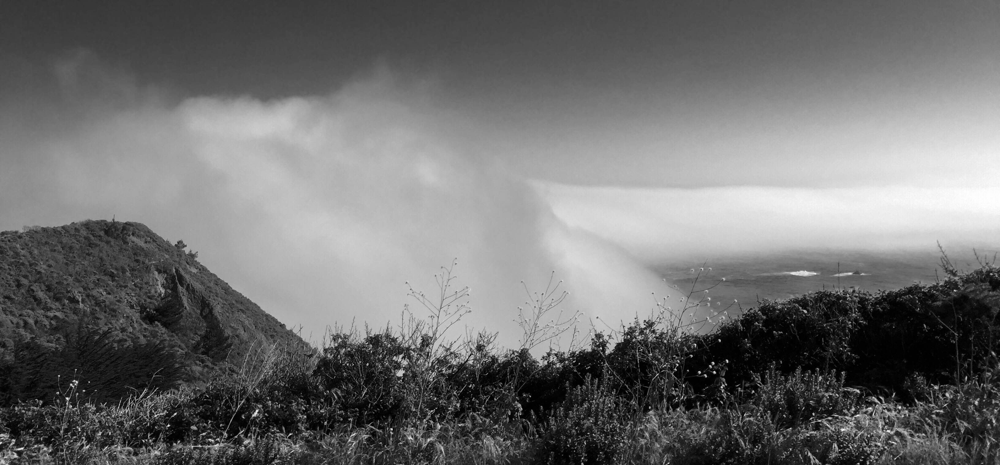 Big Sur Raising Fog