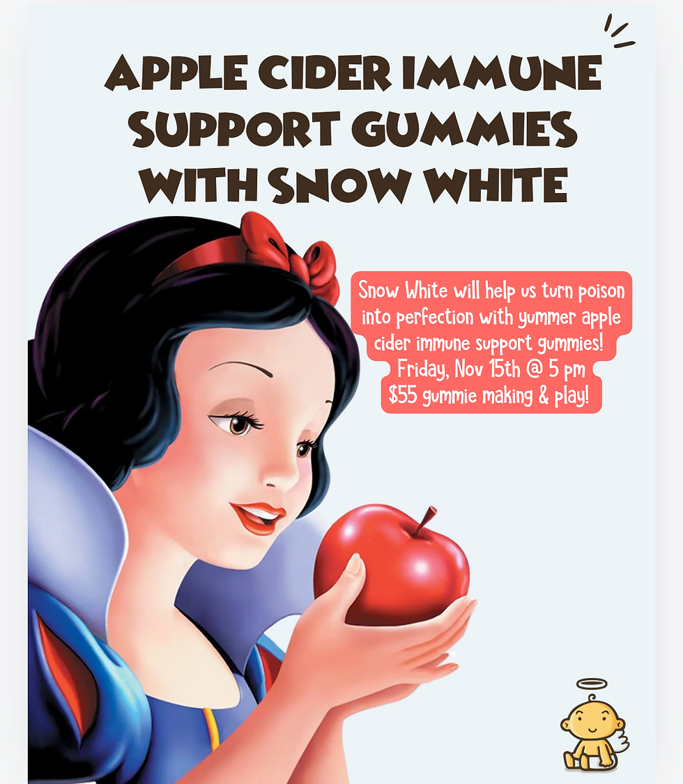 Snow white immune gummies