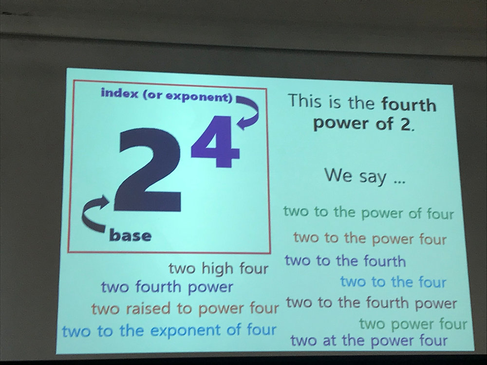 #MathsConf15 Part 1