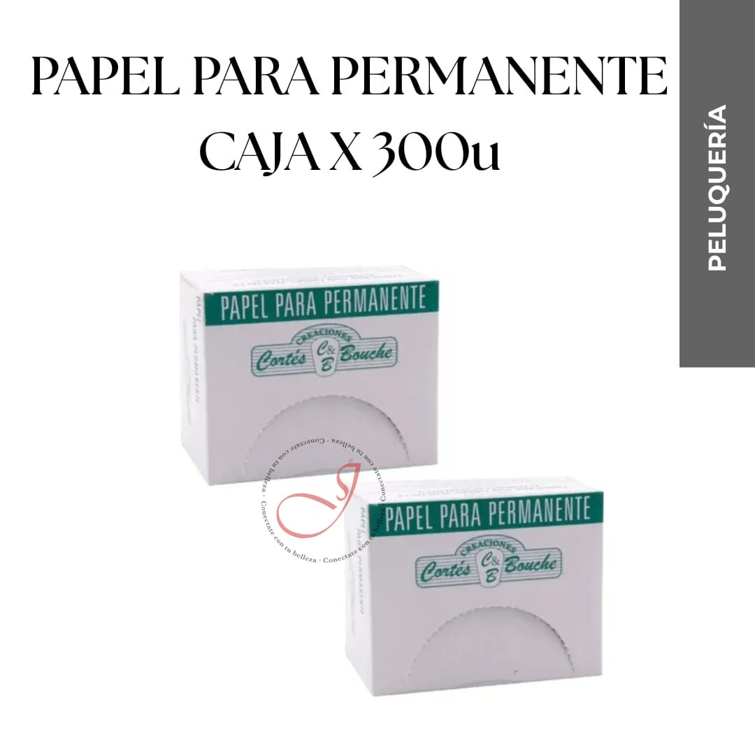 Papel para Permanente x 300u