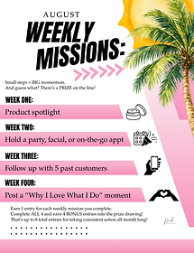 August Freebie Weekly Missions Promo.png
