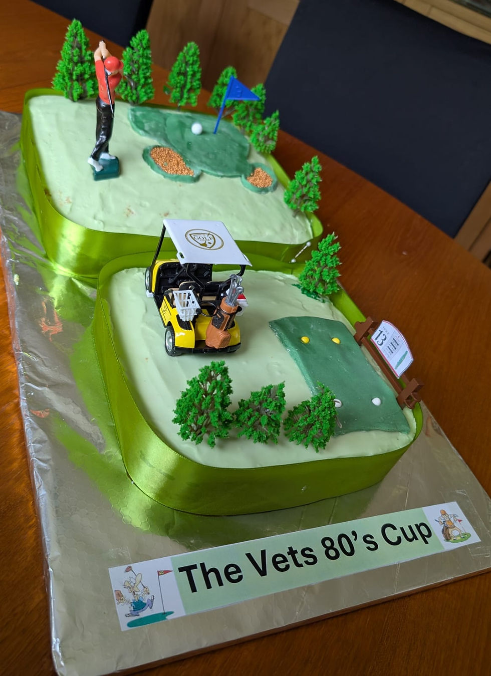 80's Cup Cake baked by Paul's partner Janice