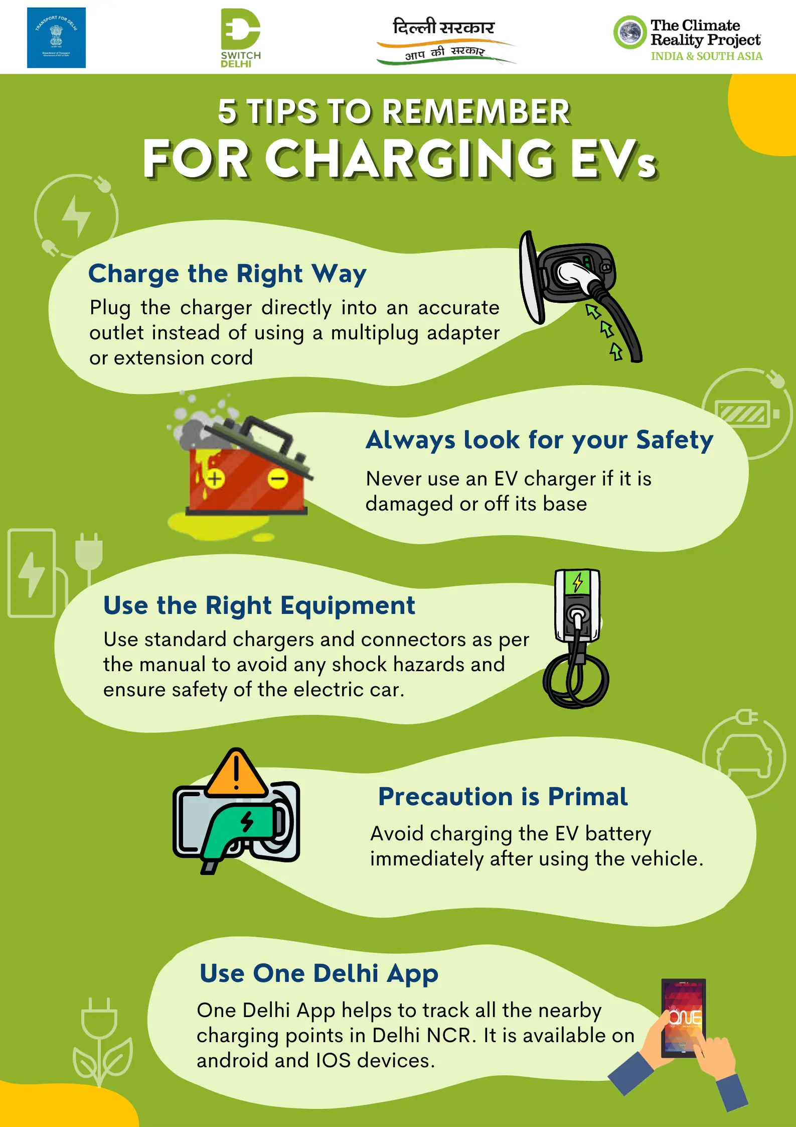 5 Tips for EV charging