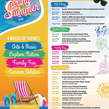 Avalon Spring Into Summer 2026: Events, Activities & Local Fun Guide