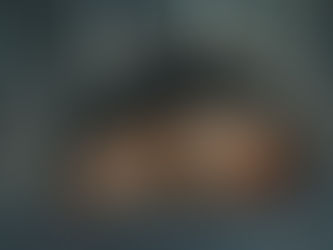 Big cuddly bear in a hibernation.