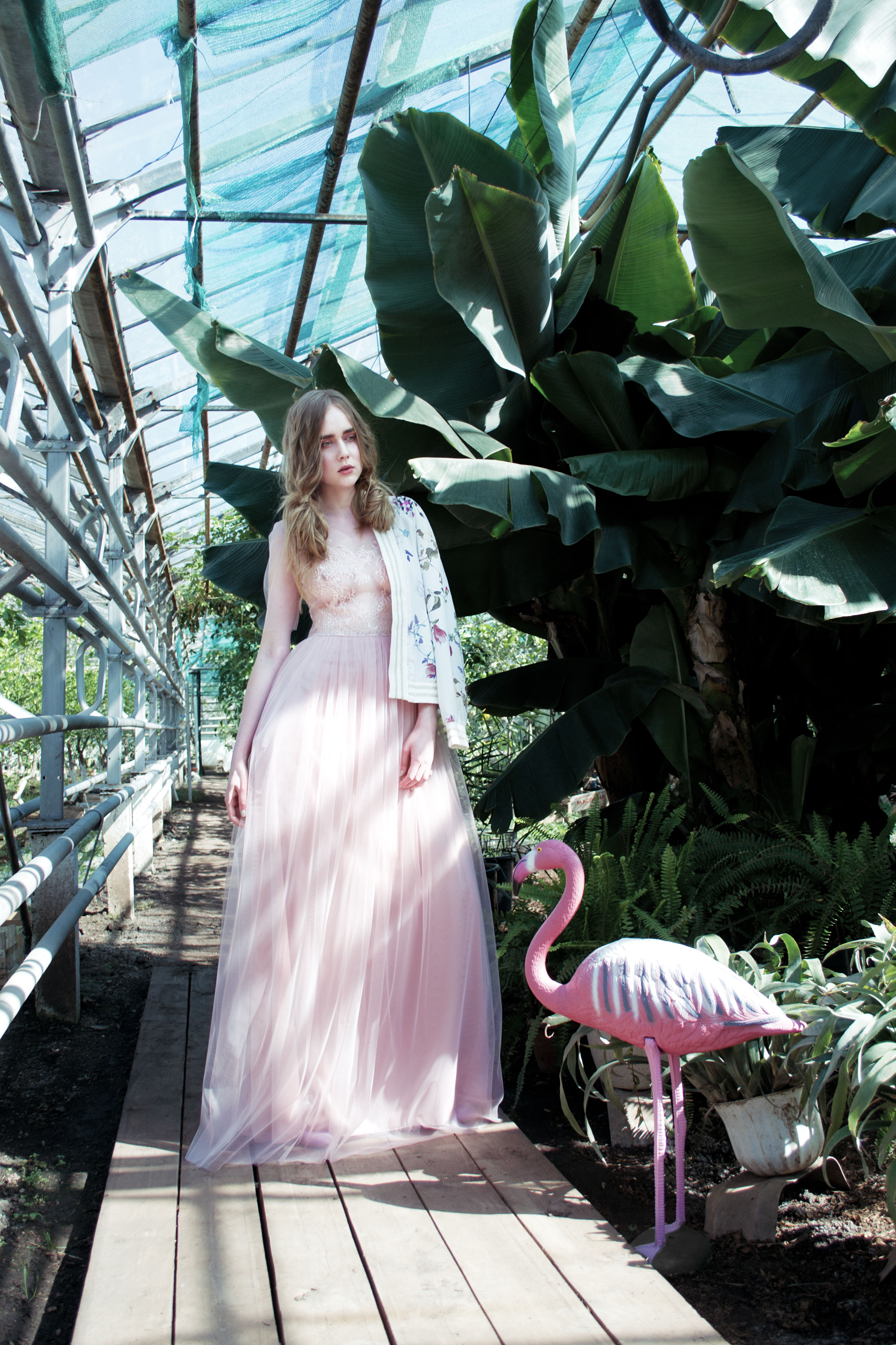 Свадебное платье "Пудра"