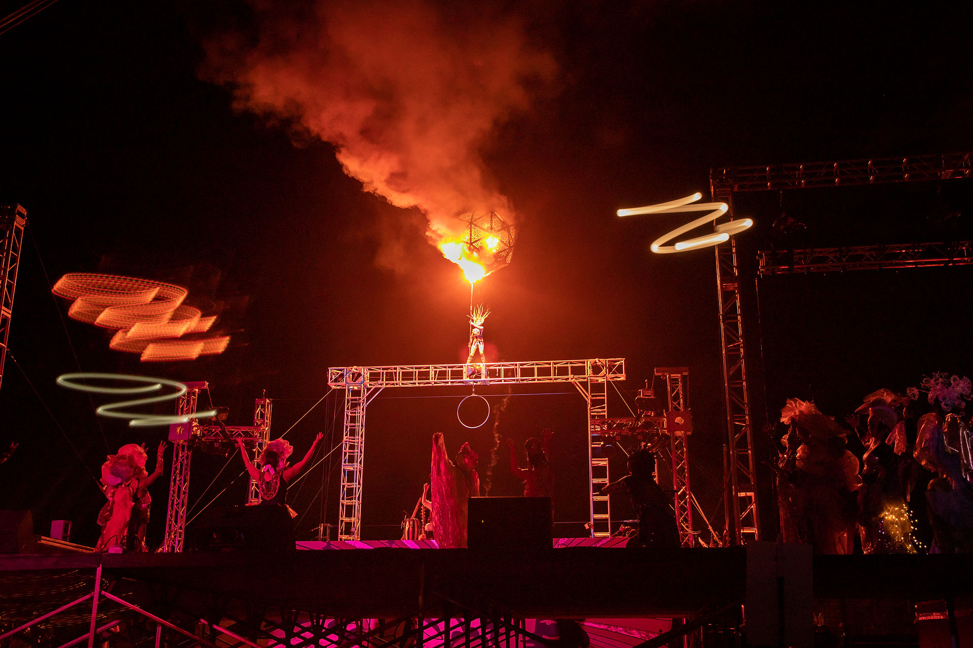 All Souls Procession Tucson Urn bring lit